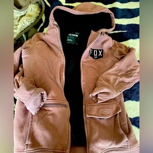 FOX RACING ZIPUP HOODIE